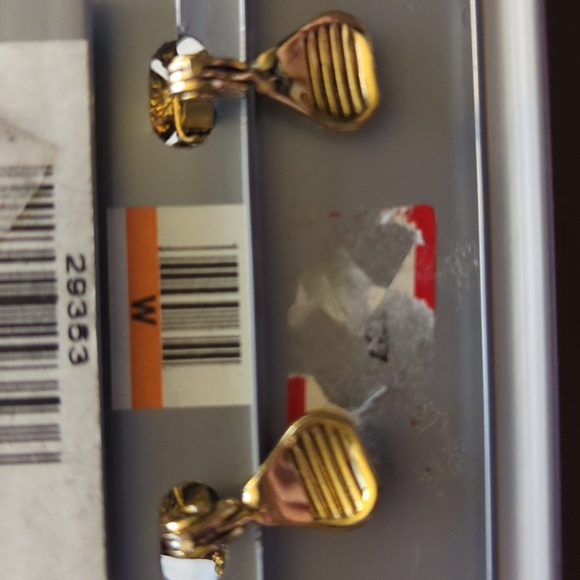 Pink & Pearl Earrings (clip-on) - Picture 2 of 4